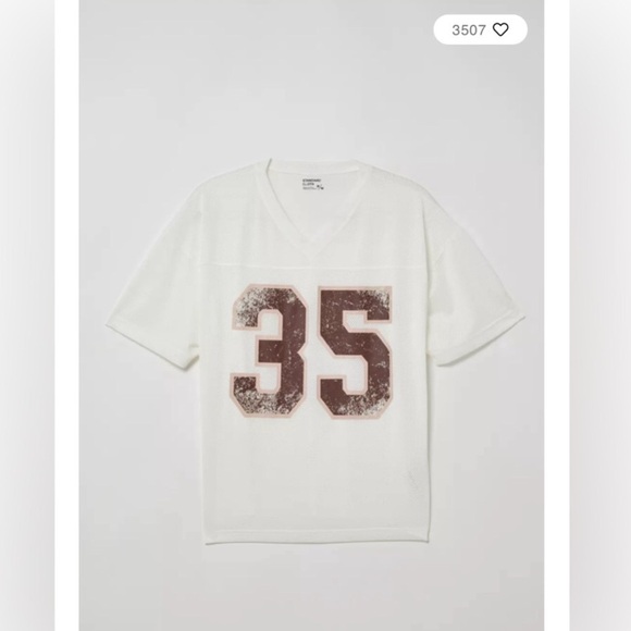 Urban Outfitters Standard Cloth Football Jersey Tee Size XL Brand New/Never Worn - Picture 9 of 9